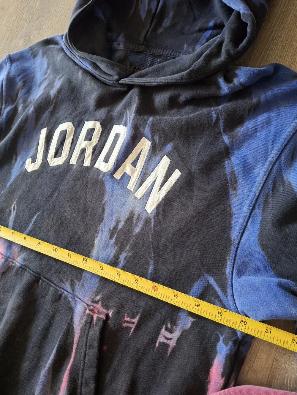 Nike Air Jordan Sport DNA Statement Fleece Tie Dye Hoodie Mens Size medium
